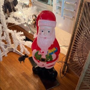 Festive Santa Claus Holiday Decoration